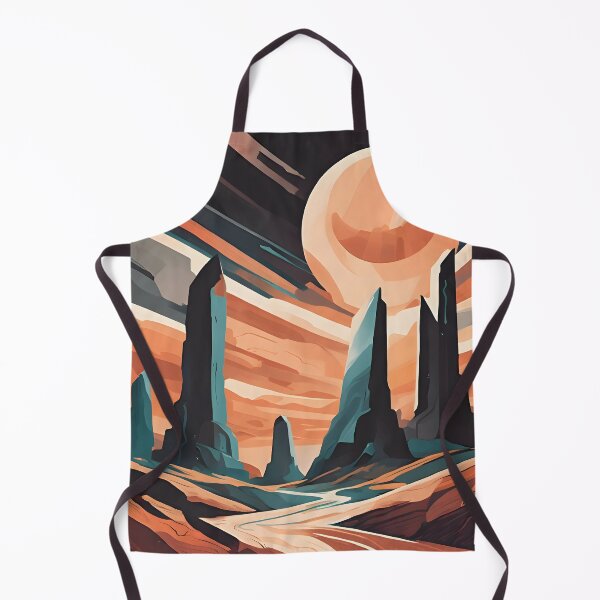 Item preview, Other planet Abstract Landscape designed and sold by colorvisionart.