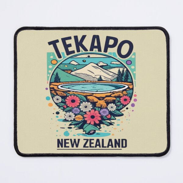 Item preview, Tekapo Hot Springs, Hot Pools New Zaland Travel, Vintage designed and sold by UrbanGraphixs.