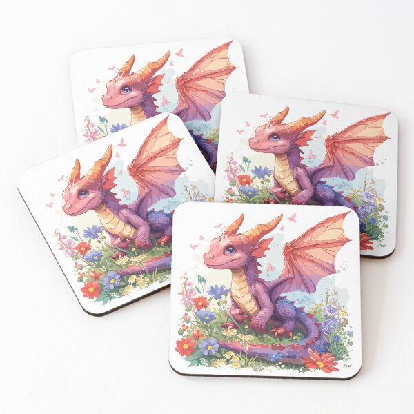 Item preview,  Whimsical Dragon Illustration designed and sold by DragonFantasia.