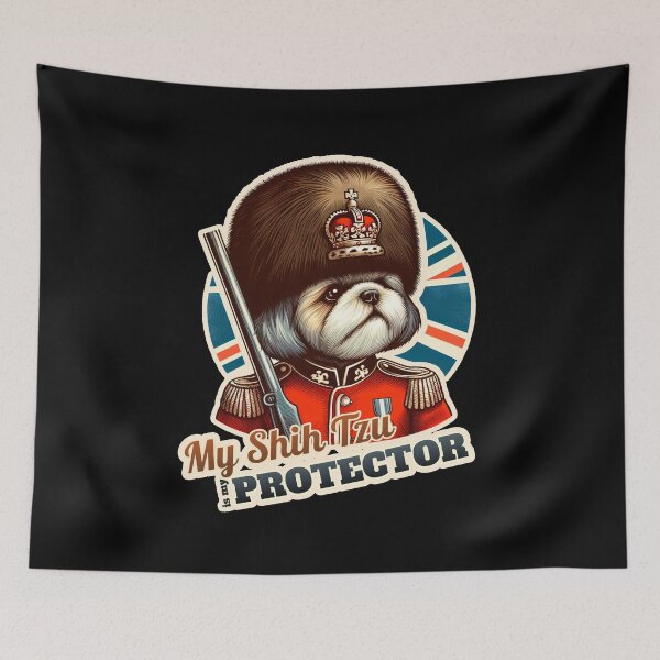 Item preview, Shih Tzu Queen's King's Guard designed and sold by ThisDress.