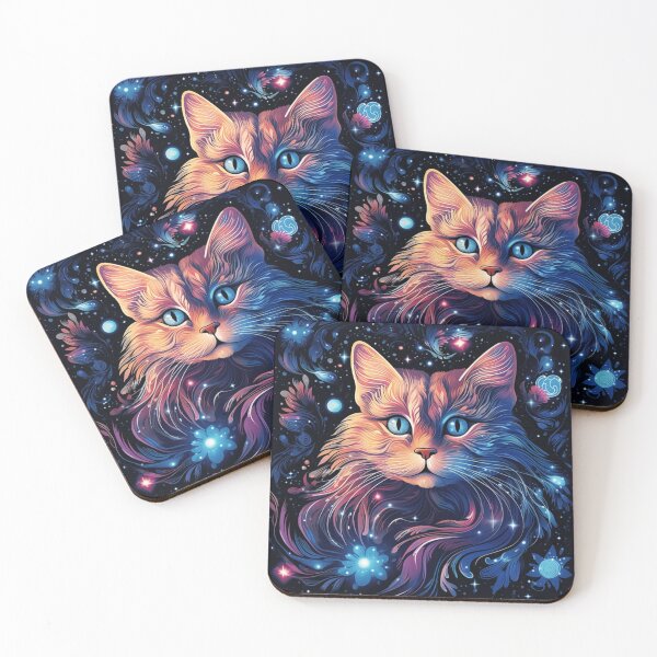 Item preview, Galacticat beauty eyes pattern designed and sold by SmileshareShop.