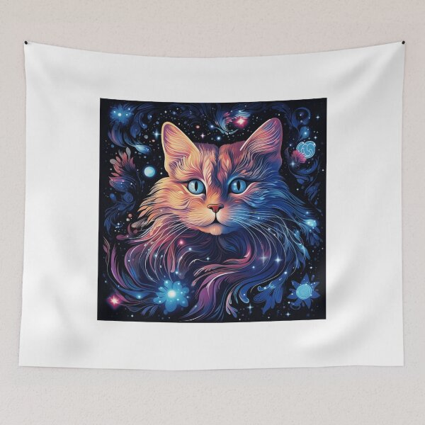 Item preview, Galacticat beauty eyes pattern designed and sold by SmileshareShop.