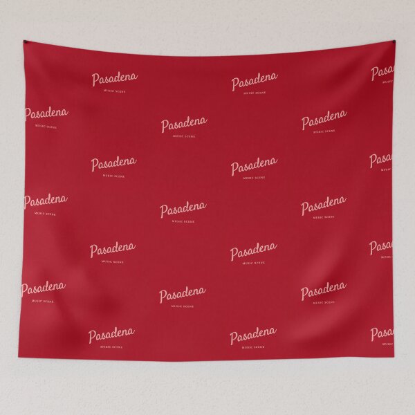 Item preview, Pasadena Music Scene Burgundy Rose Full Plain by Mistah Wilson designed and sold by The Street Sign Store.