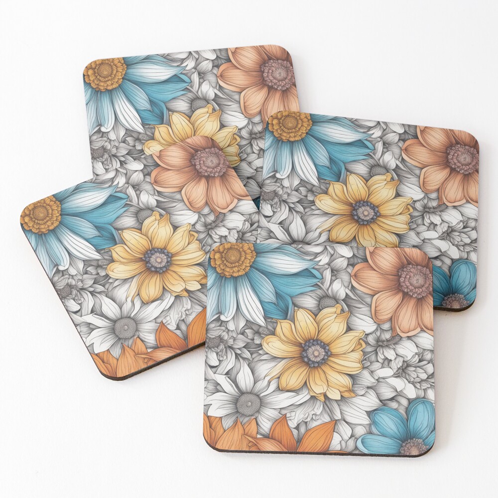 Item preview, Coasters (Set of 4) designed and sold by LisaDesignArt.