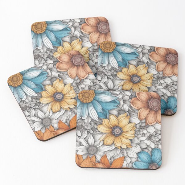 Item preview, Colorful Spring Flowers designed and sold by Canan Topantas.