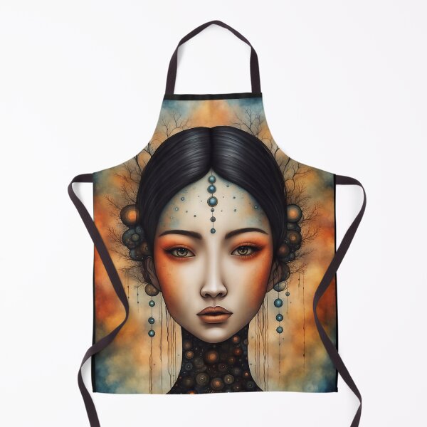 Item preview, Surreal Painting of an Asian Woman designed and sold by MissQuiss.