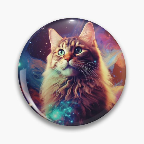 Item preview, Galacticat beauty animal pattern designed and sold by SmileshareShop.