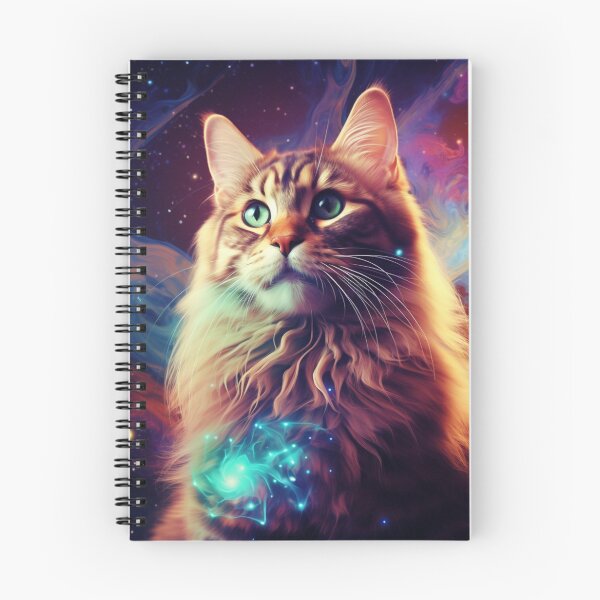 Item preview, Galacticat beauty animal pattern designed and sold by SmileshareShop.