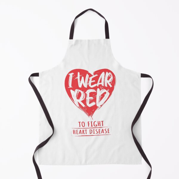 Item preview, I Wear Red to Fight Heart Disease National Awareness Red Day Wear designed and sold by TeeServes.