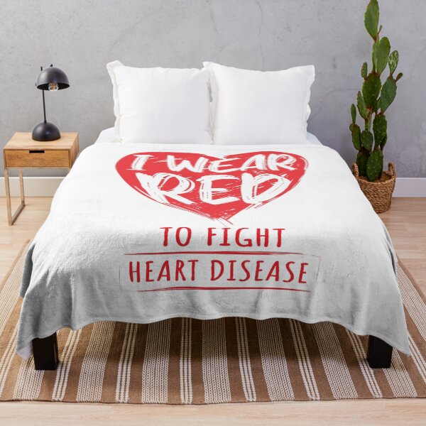 Item preview, I Wear Red to Fight Heart Disease National Awareness Red Day Wear designed and sold by TeeServes.