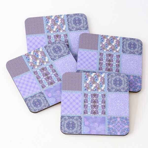 Item preview, Violet patchwork  designed and sold by Flowersonstuff.