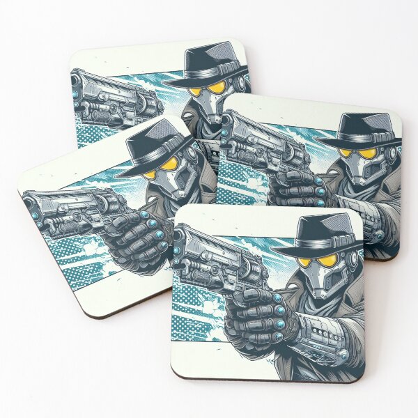 Item preview, robot cowboy designed and sold by WopaDesign.