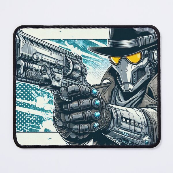 Item preview, robot cowboy designed and sold by WopaDesign.