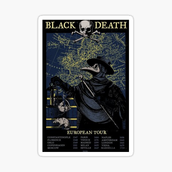 Item preview, Black Death European Tour designed and sold by MADE IN JAPAN  STORE.
