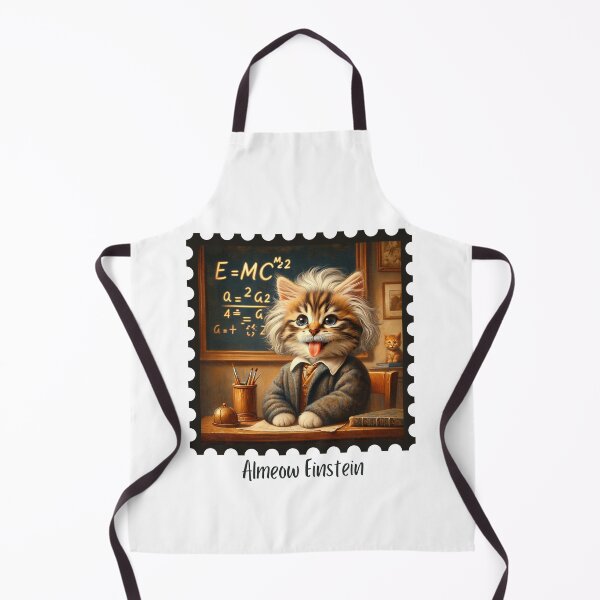 Item preview, Almeow Einstein designed and sold by Labcoat Legends.