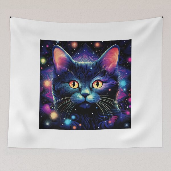 Item preview, Galacticat beauty pet pattern designed and sold by SmileshareShop.