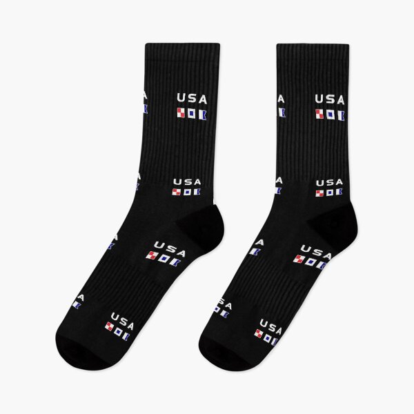 Item preview, USA Nautical Maritime Signal Sailing Flags Dark Color designed and sold by TinyStarAmerica.