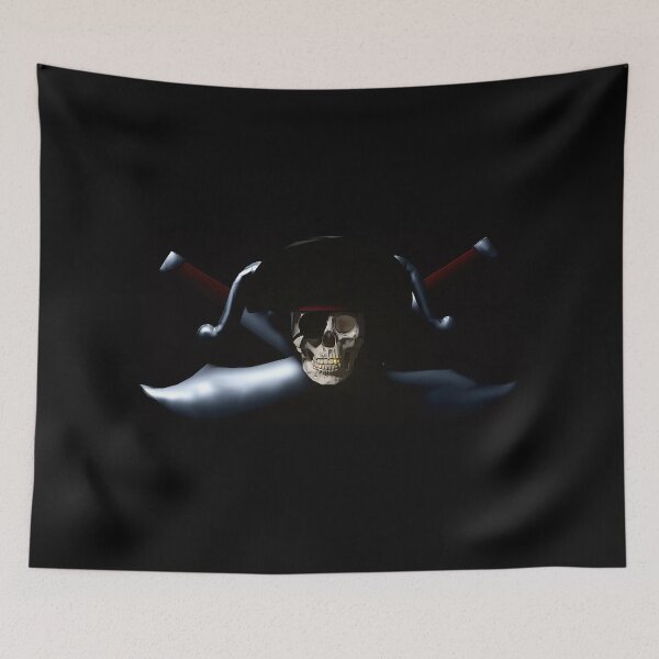 Item preview, Pirate Skull Crossed Swords designed and sold by skoolsarecool.