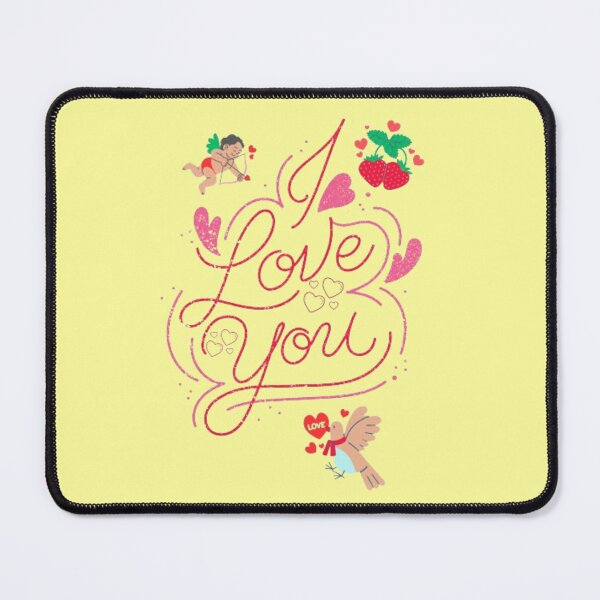 Item preview, I Love You | Valentine Days | Romantic Gift | Romantic | Heart Love designed and sold by GemaDesings.