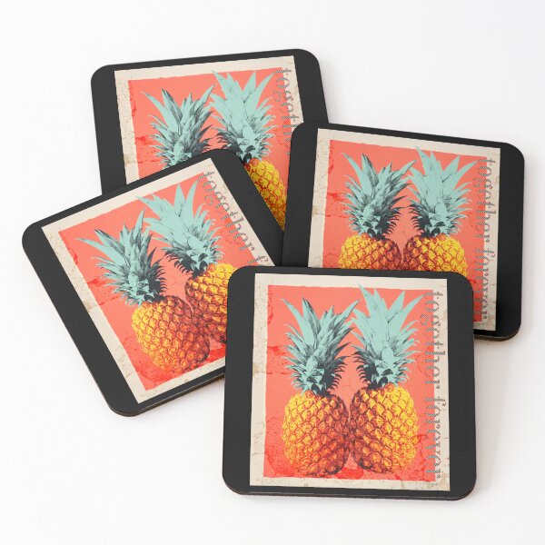 Item preview, TOGETHER FOREVER - CALIFORNIAN PINEAPPLES designed and sold by justyna-s28.