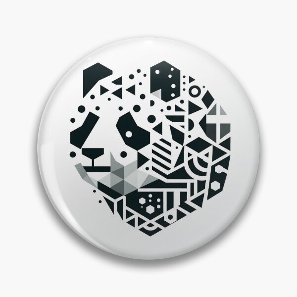 Item preview, Geometric panda designed and sold by Alibeyoglu.