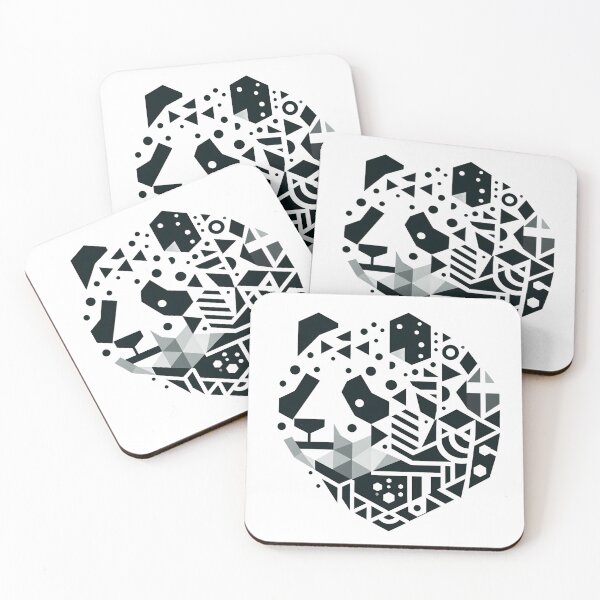 Item preview, Geometric panda designed and sold by Alibeyoglu.