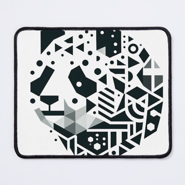 Item preview, Geometric panda designed and sold by Alibeyoglu.