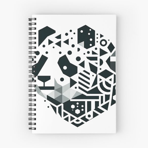 Item preview, Geometric panda designed and sold by Alibeyoglu.