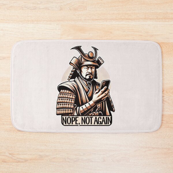 Item preview, Samurai Screen Time - Historical Meets Digital designed and sold by ShogunStyle.
