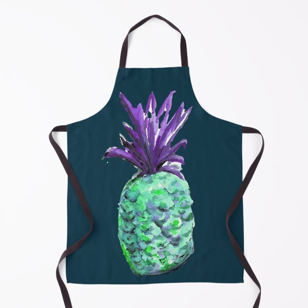 Item preview, Green pineapple designed and sold by CatandColours.