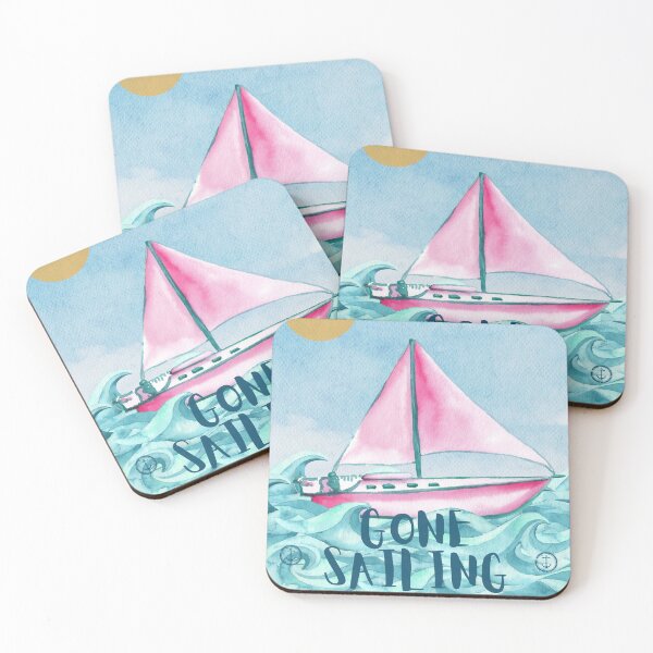 Item preview, Gone Sailing - yachting design designed and sold by TheDigitalChap.