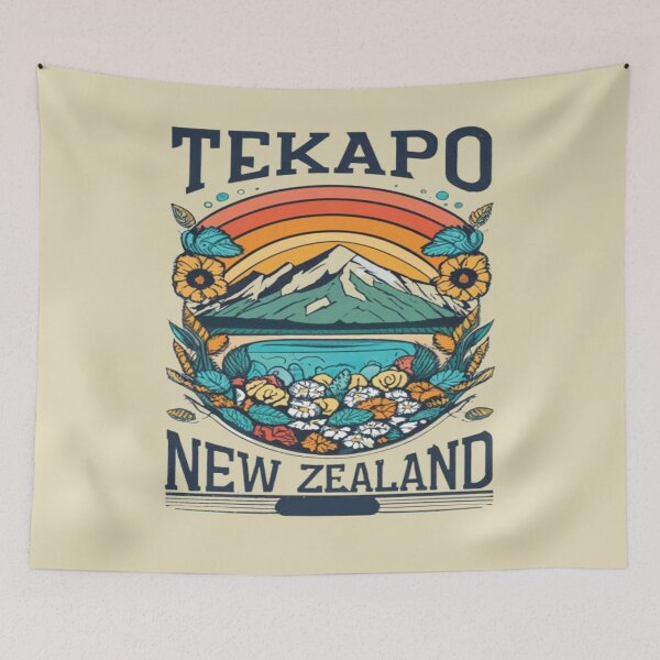Item preview, Tekapo Hot Springs, Hot Pools New Zaland Travel, Vintage designed and sold by UrbanGraphixs.