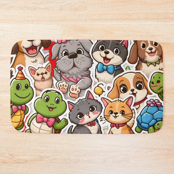 Item preview, Furry Festivity: National Pet Day Bliss designed and sold by AI-Only Creations.