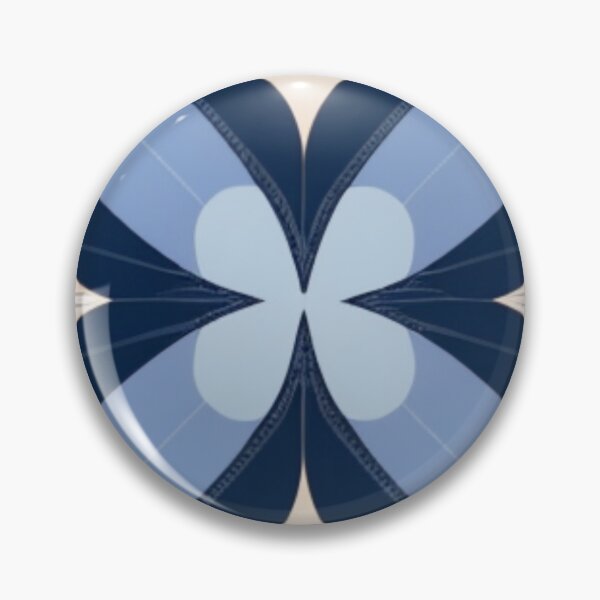 Item preview,  Elegant Seamless Futuristic Blue And White Pattern Design designed and sold by mymagicstoreus.
