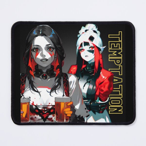 Item preview, Temptation - anime demon party designed and sold by TheRubberOnion.