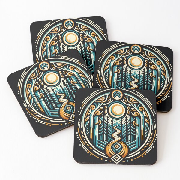 Item preview, Mystic Forest Emblem designed and sold by Claude  Leblanc.