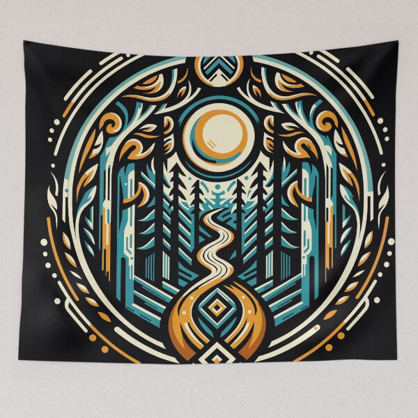 Item preview, Mystic Forest Emblem designed and sold by Claude  Leblanc.