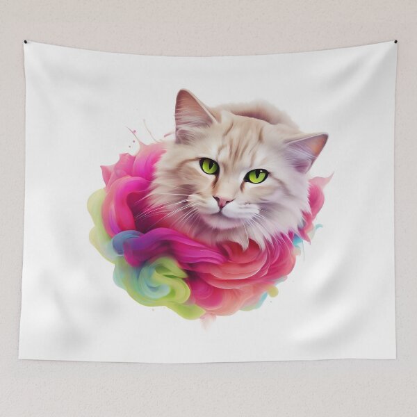 Item preview, ginger cat  designed and sold by bonjourmadame4.