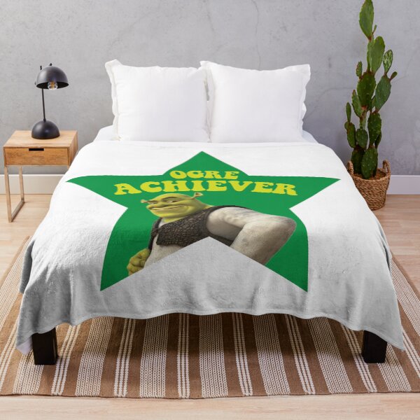 Item preview, Ogre Achiever Shrek Pun designed and sold by clairemikuska.
