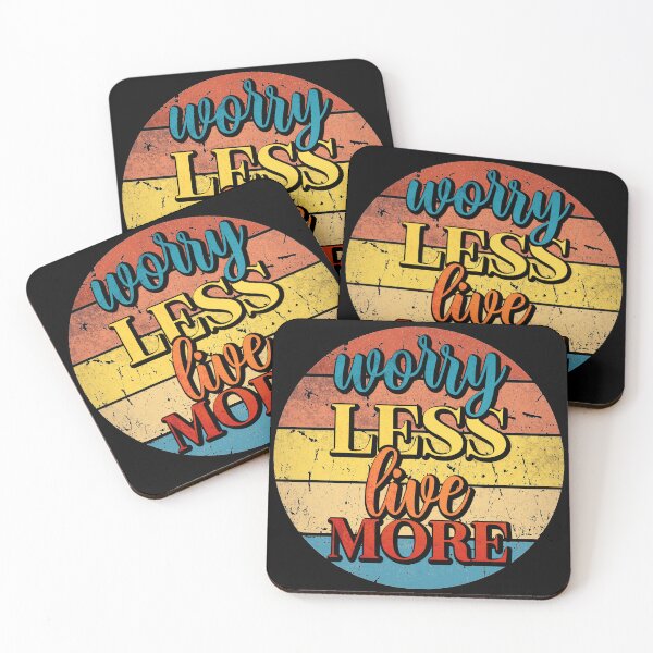 Item preview, Worry less, live more. Motivation Quot designed and sold by Grygiel23.