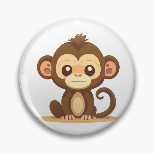 Item preview, Beans the Cute Monkey designed and sold by Heavy-Umbrella.