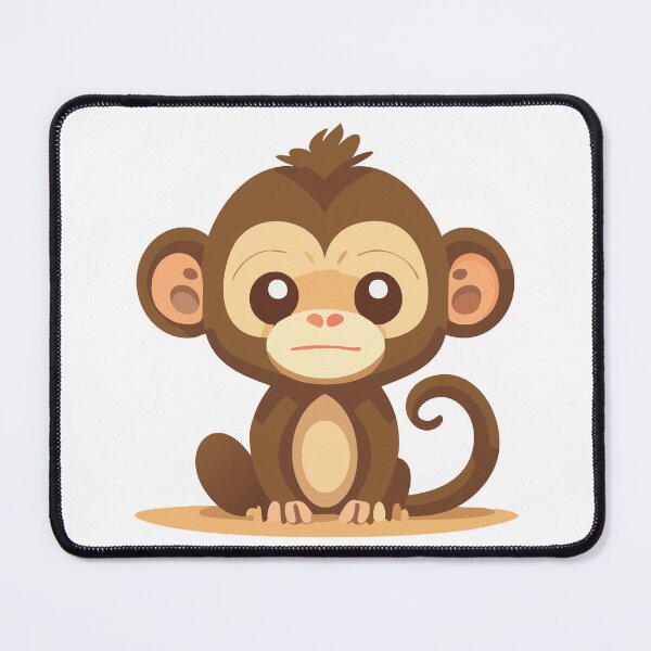 Item preview, Beans the Cute Monkey designed and sold by Heavy-Umbrella.