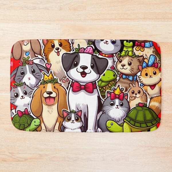 Item preview, Pets United: Celebrating Love on National Pet Day designed and sold by AI-Only Creations.