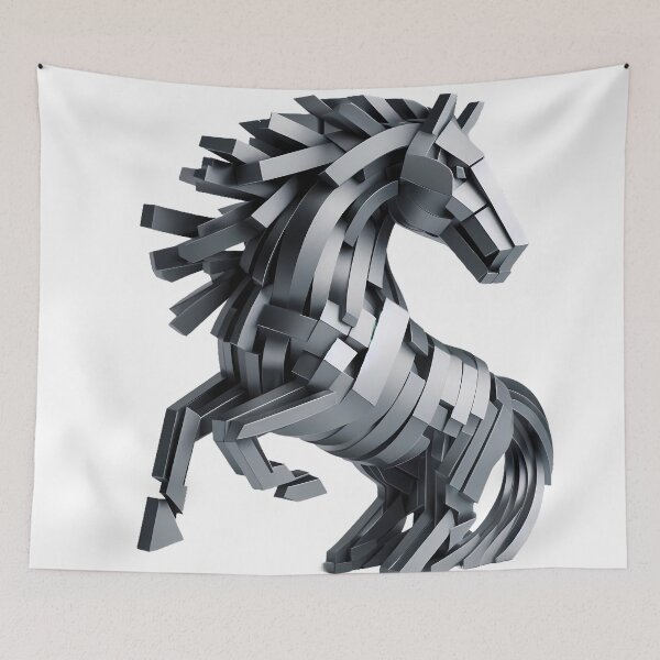 Item preview, Geometric horse designed and sold by Alibeyoglu.