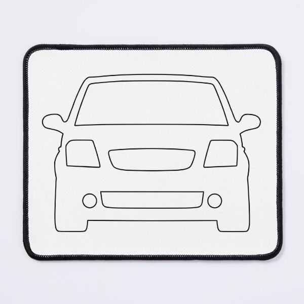 Item preview, Citroen C2 simple black lined designed and sold by EdimDesign.