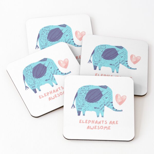 Item preview, Elephants Are Awesome Design designed and sold by CarefulCreation.