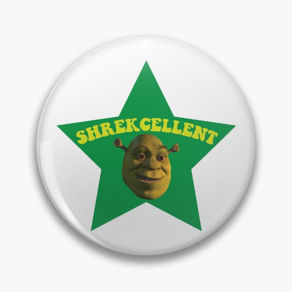 Item preview, Shrekcellent Shrek Pun designed and sold by clairemikuska.