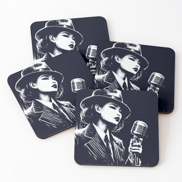 Item preview, Asian Jazz Singer Girl [Noir, Crime ] designed and sold by RESToRAPTOR.