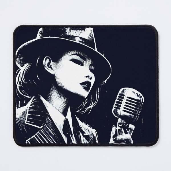 Item preview, Asian Jazz Singer Girl [Noir, Crime ] designed and sold by RESToRAPTOR.