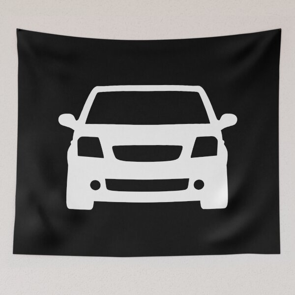 Item preview, Citroen C2 white silhouette designed and sold by EdimDesign.
